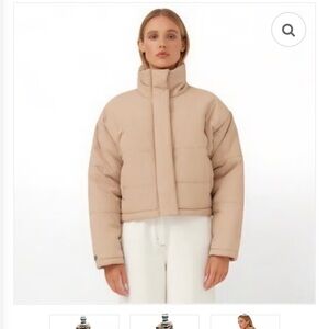 The Fifth Label Beige Puffer Jacket